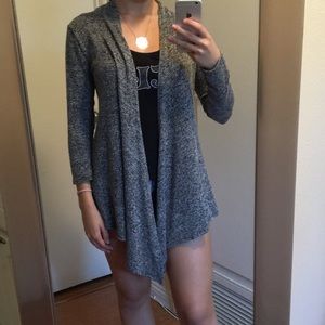 Lightweight, Comfy Gray Cardigan